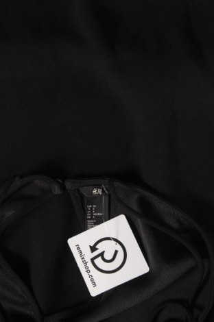 Рокля H&M, Размер XS, Цвят Черен, Полиестер, Цена 17,05 лв.