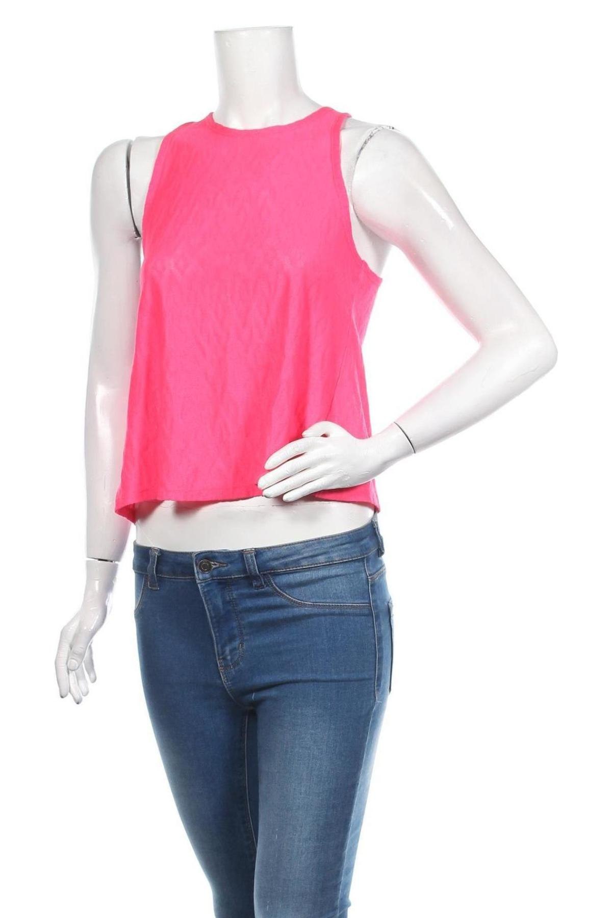 Γυναικείο αμάνικο μπλουζάκι Undiz, Μέγεθος XS, Χρώμα Ρόζ , 75% πολυεστέρας, 25% ελαστάνη, Τιμή 4,95 €