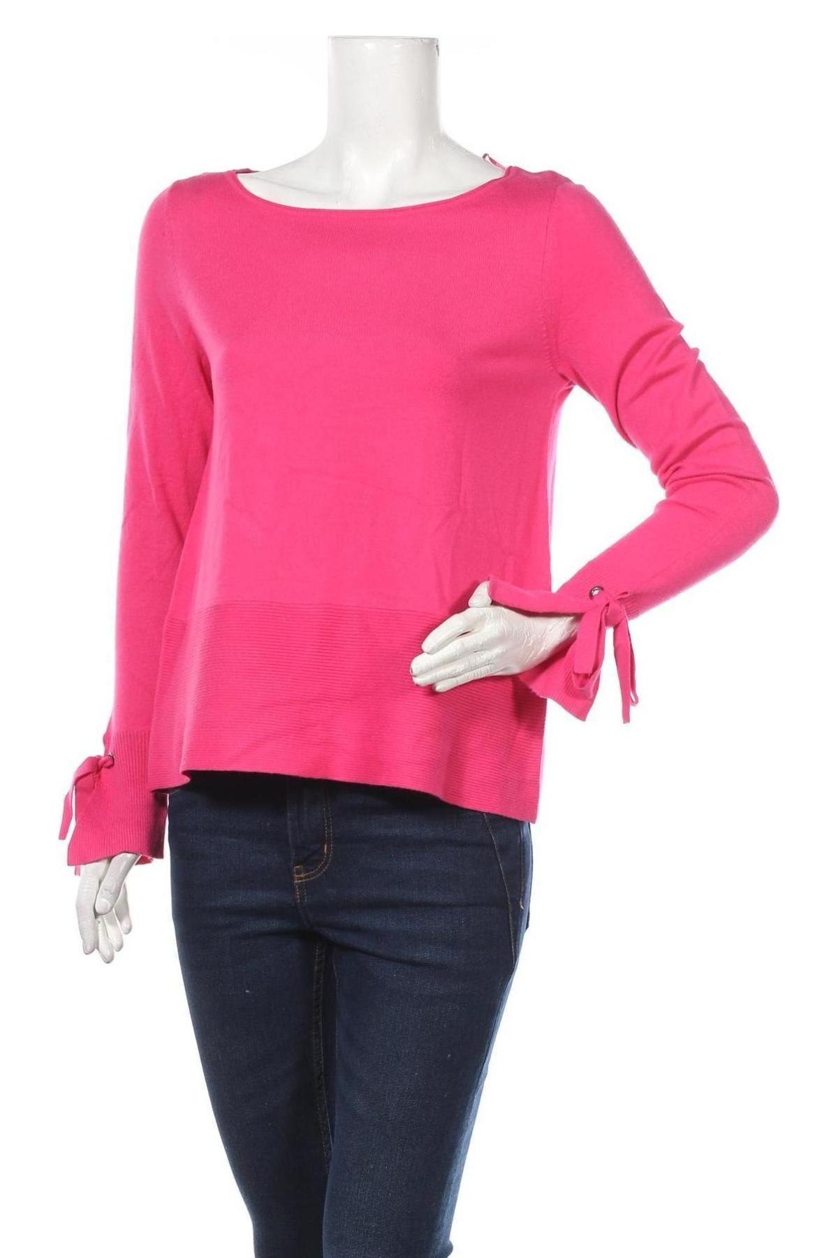 Дамски пуловер S.Oliver, Размер M, Цвят Розов, 62% вискоза, 28% полиестер, 10% вълна, Цена 96,75 лв.