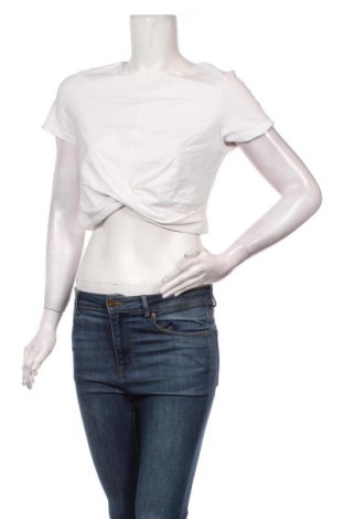 Γυναικεία μπλούζα Even&Odd, Μέγεθος L, Χρώμα Λευκό, 95% βαμβάκι, 5% ελαστάνη, Τιμή 7,44 €