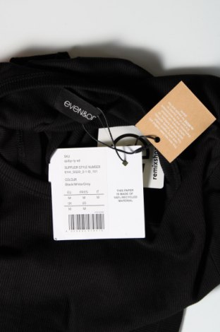 Γυναικεία μπλούζα Even&Odd, Μέγεθος M, Χρώμα Μαύρο, 95% βαμβάκι, 5% ελαστάνη, Τιμή 10,82 €
