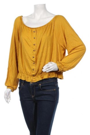 Γυναικεία μπλούζα H&M, Μέγεθος M, Χρώμα Κίτρινο, Βισκόζη, Τιμή 8,83 €