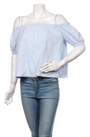 Γυναικεία μπλούζα H&M Conscious Collection, Μέγεθος S, Χρώμα Μπλέ, Τιμή 7,36 €