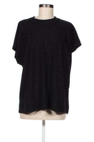 Γυναικεία μπλούζα In Front, Μέγεθος XL, Χρώμα Μαύρο, 65% πολυαμίδη, 30% μεταλλικά νήματα, 5% ελαστάνη, Τιμή 13,25 €