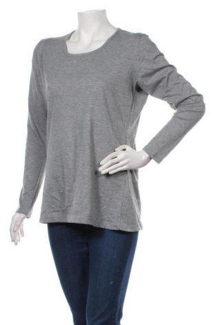 Γυναικεία μπλούζα Janina, Μέγεθος L, Χρώμα Γκρί, 60% πολυεστέρας, 40% βαμβάκι, Τιμή 20,13 €