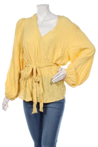 Γυναικεία μπλούζα M&S x Alexa Chung, Μέγεθος XL, Χρώμα Κίτρινο, Βισκόζη, Τιμή 50,86 €
