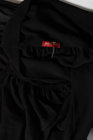 Γυναικεία μπλούζα Made In Italy, Μέγεθος M, Χρώμα Μαύρο, Πολυεστέρας, Τιμή 22,08 €