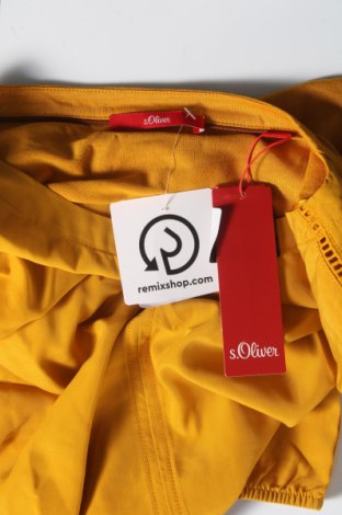 Γυναικεία μπλούζα S.Oliver, Μέγεθος XXS, Χρώμα Κίτρινο, Τιμή 45,88 €