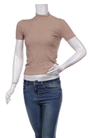 Γυναικεία μπλούζα Zara, Μέγεθος XS, Χρώμα  Μπέζ, 97% βισκόζη, 3% ελαστάνη, Τιμή 19,87 €