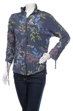 Γυναικείο πουκάμισο Oui, Μέγεθος XS, Χρώμα Μπλέ, Τιμή 10,91 €