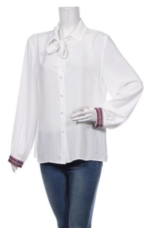 Дамска риза Silvian Heach, Размер L, Цвят Бял, Полиестер, Цена 30,42 лв.