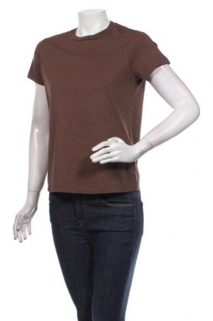 Γυναικείο t-shirt ASOS, Μέγεθος M, Χρώμα Καφέ, Βαμβάκι, Τιμή 21,03 €