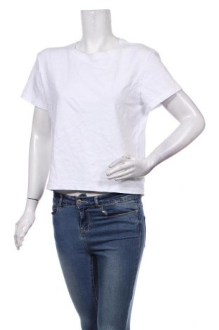 Tricou de femei American Vintage, Mărime M, Culoare Alb, Bumbac, Preț 77,96 Lei
