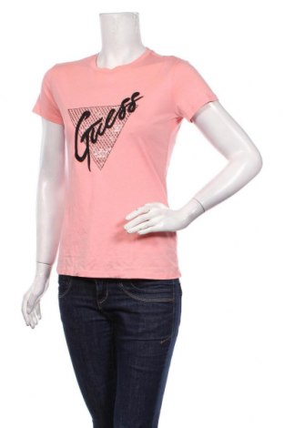Tricou de femei Guess, Mărime M, Culoare Roz, 60% bumbac, 40% modal, Preț 96,15 Lei