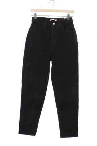 Γυναικείο κοτλέ παντελόνι Levi's, Μέγεθος XXS, Χρώμα Μαύρο, 98% βαμβάκι, 2% ελαστάνη, Τιμή 16,61 €