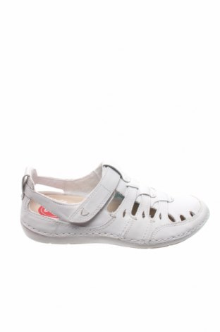 Дамски обувки Jana, Размер 37, Цвят Бял, Естествена кожа, Цена 31,97 лв.