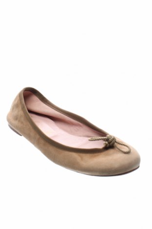 Дамски обувки Pretty Ballerinas, Размер 36, Цвят Бежов, Естествен велур, Цена 37,60 лв.