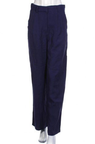 Дамски панталон Anna Field, Размер M, Цвят Син, 90% вискоза, 10% полиестер, Цена 33,97 лв.