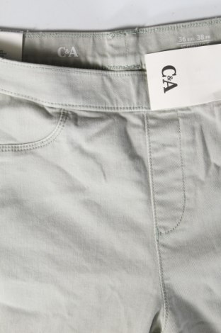 Pantaloni de femei C&A, Mărime S, Culoare Verde, Preț 259,87 Lei
