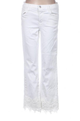 Дамски панталон J Brand, Размер M, Цвят Бял, 94% памук, 4% полиестер, 2% еластан, Цена 70,00 лв.