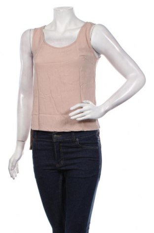 Γυναικείο αμάνικο μπλουζάκι New Look, Μέγεθος S, Χρώμα  Μπέζ, Βισκόζη, Τιμή 11,13 €