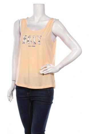 Γυναικείο αμάνικο μπλουζάκι Roxy, Μέγεθος L, Χρώμα Πορτοκαλί, 65% πολυεστέρας, 35% βισκόζη, Τιμή 15,20 €