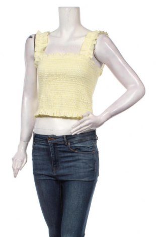 Γυναικείο αμάνικο μπλουζάκι Vero Moda, Μέγεθος M, Χρώμα Κίτρινο, 95% πολυεστέρας, 5% ελαστάνη, Τιμή 8,76 €