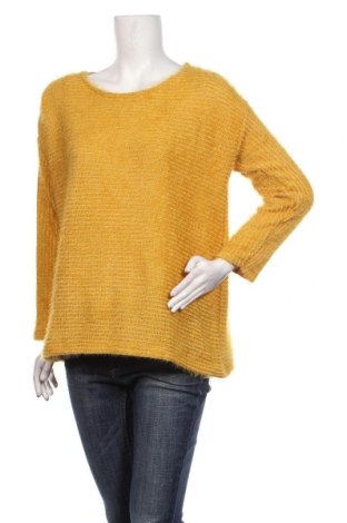 Дамски пуловер, Размер M, Цвят Жълт, Цена 3,02 лв.