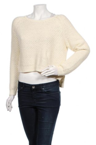 Дамски пуловер H&M, Размер M, Цвят Екрю, Цена 20,16 лв.