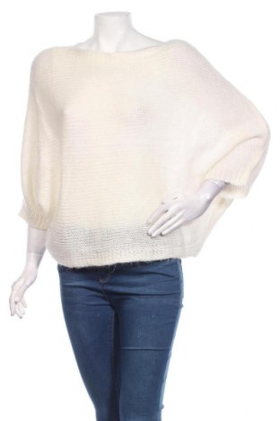 Дамски пуловер Hallhuber, Размер XS, Цвят Екрю, Цена 35,70 лв.