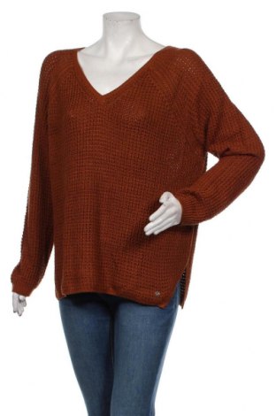 Дамски пуловер Tom Tailor, Размер XL, Цвят Оранжев, Полиакрил, Цена 33,82 лв.