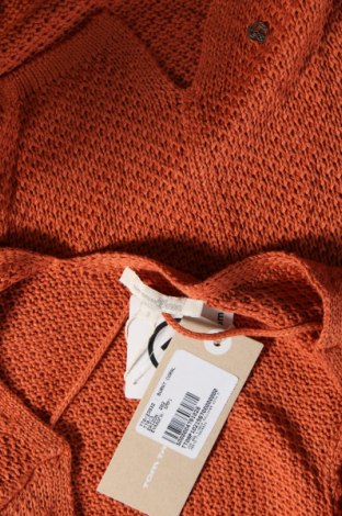 Дамски пуловер Tom Tailor, Размер S, Цвят Оранжев, Цена 35,60 лв.