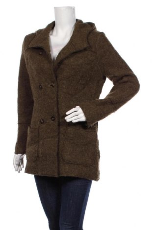 Дамско палто Andre Maurice, Размер XL, Цвят Бежов, 90% вълна, 10% полиамид, Цена 23,62 лв.