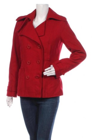 Дамско палто Avanti, Размер M, Цвят Червен, 58% вълна, 42% полиестер, Цена 26,88 лв.