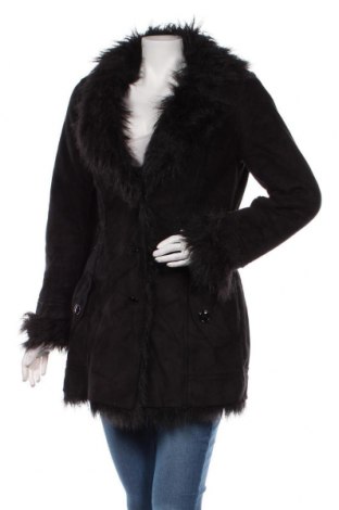 Дамско палто Colours Of The World, Размер M, Цвят Черен, Полиестер, Цена 133,35 лв.