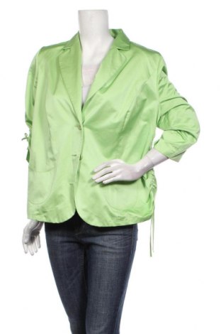 Дамско сако Sommermann, Размер XL, Цвят Зелен, 61% полиестер, 29% памук, 10% полиуретан, Цена 35,75 лв.