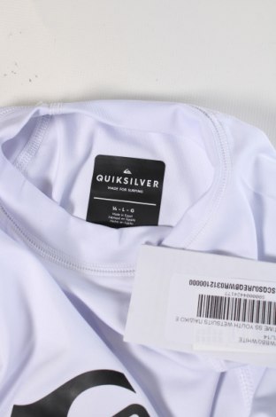 Детска спортна блуза Quiksilver, Размер 13-14y/ 164-168 см, Цвят Бял, Цена 49,00 лв.