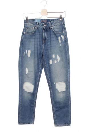 Детски дънки Pepe Jeans, Размер 13-14y/ 164-168 см, Цвят Син, Памук, Цена 52,92 лв.