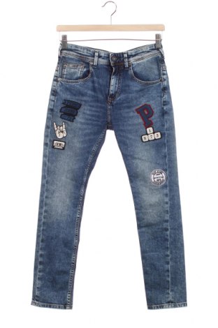 Blugi pentru copii Pepe Jeans, Mărime 11-12y/ 152-158 cm, Culoare Albastru, 98% bumbac, 2% elastan, Preț 173,68 Lei