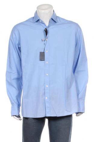 Ανδρικό πουκάμισο Hackett, Μέγεθος XL, Χρώμα Μπλέ, Βαμβάκι, Τιμή 38,51 €