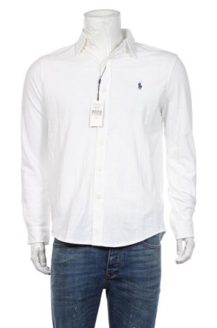 Мъжка риза Polo By Ralph Lauren, Размер M, Цвят Бял, Памук, Цена 147,95 лв.