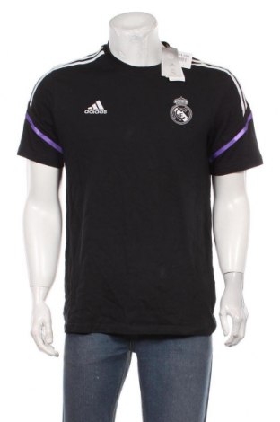 Ανδρικό t-shirt Adidas, Μέγεθος M, Χρώμα Μαύρο, Βαμβάκι, Τιμή 21,34 €
