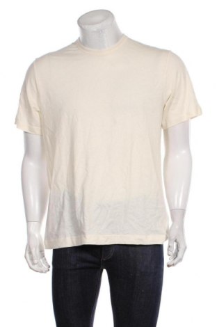 Мъжка тениска Arket, Размер M, Цвят Екрю, 70% памук, 30% лен, Цена 26,91 лв.