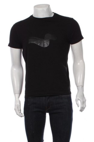 Мъжка тениска Calvin Klein, Размер L, Цвят Черен, 95% памук, 5% еластан, Цена 34,00 лв.