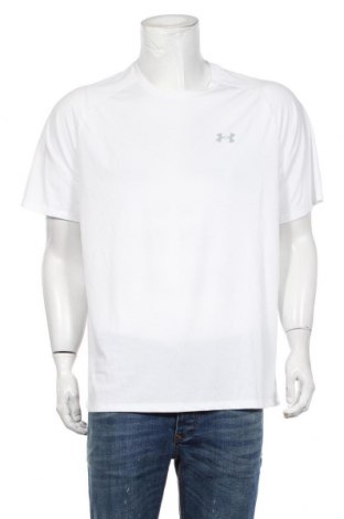 Мъжка тениска Under Armour, Размер XL, Цвят Бял, Полиестер, Цена 31,60 лв.