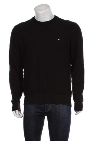 Ανδρικό πουλόβερ Tommy Hilfiger, Μέγεθος L, Χρώμα Μαύρο, Βαμβάκι, Τιμή 67,73 €