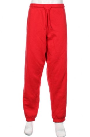Pantaloni trening de bărbați Urban Classics, Mărime XXL, Culoare Roșu, 80% bumbac, 20% poliester, Preț 64,47 Lei