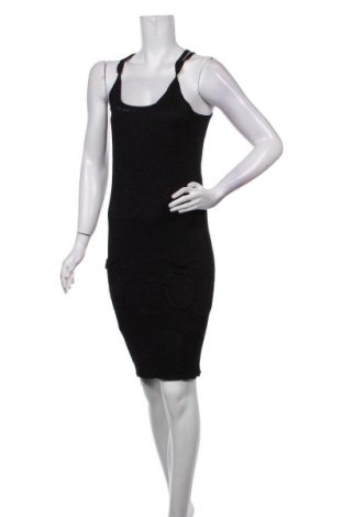 Φόρεμα Oviesse, Μέγεθος XL, Χρώμα Μαύρο, 92% βισκόζη, 8% μεταλλικά νήματα, Τιμή 9,65 €