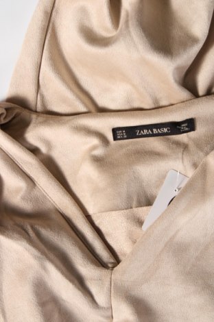 Φόρεμα Zara, Μέγεθος M, Χρώμα  Μπέζ, 89% πολυεστέρας, 11% ελαστάνη, Τιμή 23,97 €