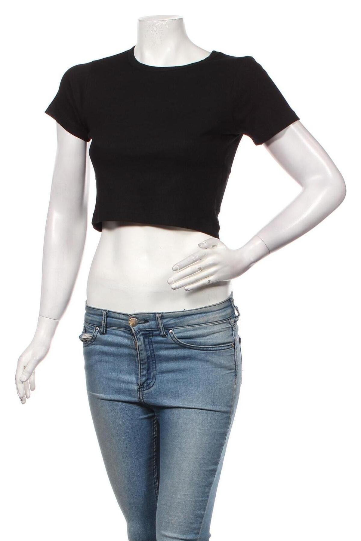 Γυναικεία μπλούζα Even&Odd, Μέγεθος M, Χρώμα Μαύρο, 95% βαμβάκι, 5% ελαστάνη, Τιμή 10,82 €
